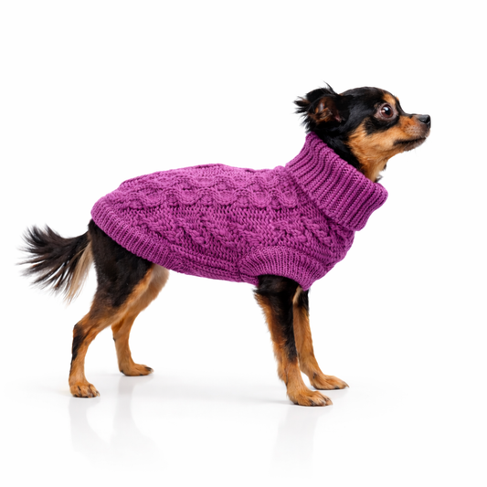 Peysa Fjólublá / Stærð 8,10,12,18